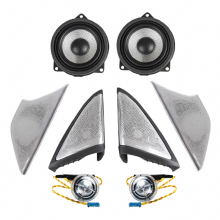 BMW G30/G38 LED Tweeter Speaker Covers - Illuminated Front Door Audio Enhancement