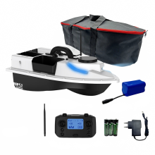 500m Wireless GPS RC Fishing Bait Boat with 4 Containers & 2kg Load Capacity