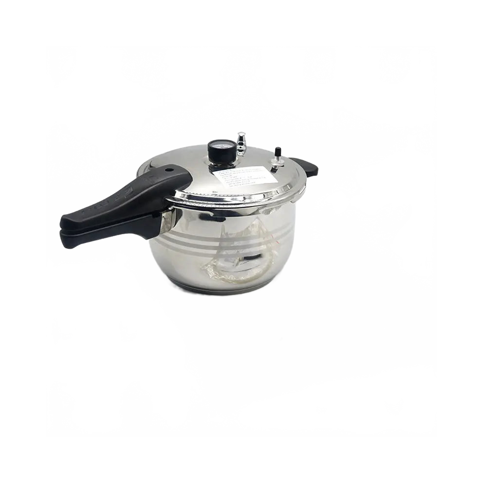 Advanced Dental Lab Denture Curing & Sterilizing Pressure Pot with Precision Pressure Gauge