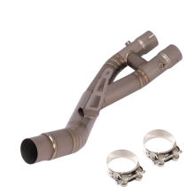 Yamaha YZF R1/R1M/MT-10 (2015-2022) Titanium Alloy Modified Exhaust Muffler with Middle Link Pipe