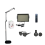 Adjustable Reflective Work Light Kit for Tattoo Artists - Optimize Phone Photography with Multiple Angles 1