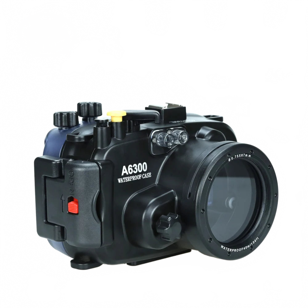 Seafrogs 130Ft/40M Waterproof Underwater Housing Case For Sony A6300 With 16-50Mm Lens 744759568458