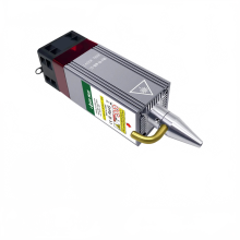 80W krachtige lasermodule met luchtondersteunde metalen spuitmond voor CNC-graveren en snijden