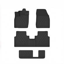 All-Weather TPE Floor Mats for Volkswagen ID.6 Crozz & ID.6 X (2021-2023) - 7-Seater Auto Foot Mats & Tray Accessories
