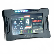 Pro Gear Display for SimRacing: Compatible with Logitech G29/G27, Thrustmaster T300, Simagic, Moza, Fanatec