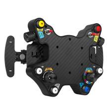 Simsonn PC SimRacing Steering Wheel with LED Buttons, Racing Hub, and Paddle Shifters for Logitech G29 & Thrustmaster