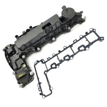 Premium Cylinder Head Cover & Rocker Gasket Set with Oil Cap for Ford Mondeo 4 2.0 TDCi, Citroen C4 C5 Relay Picasso, Peugeot Expert 3008