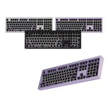 Monsgeek M5W Wireless RGB Mechanical Keyboard Kit - Tri-Mode Bluetooth & Type-C, Hot-Swappable Aluminum Alloy for PC Gaming