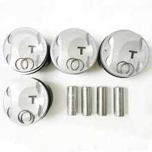 Hyundai Sonata & Kia Optima Engine Piston Kit - 4pcs 0.5mm Oversized for G4KH 2.0L Models