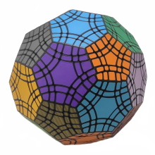 VeryPuzzle Gigatuttminx Rayminx Puzzle Cube - Ultimate Educational Toy & Gift Idea for Christmas and Birthdays