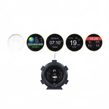Multifunctionele auto-inclinometer: snelheidsmeter, kompas, hellings- en kantelhoekmeter met hoogte-, breedtegraad- en lengtegraadregistratie