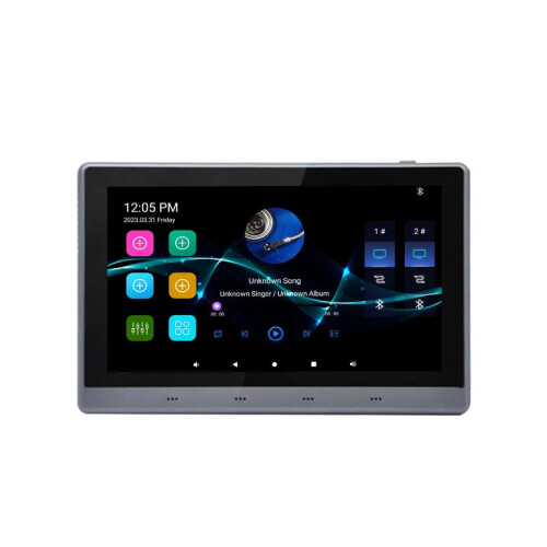 7-inch Android 11 Smart Home Stereo: WiFi-touchscreen, Bluetooth-inbouwversterker