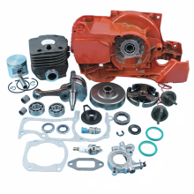 50mm Cylinder Kit with Crankcase, Crankshaft, Clutch Drum & Accessories for Husqvarna 362, 365, 371, 372 Chainsaws