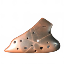 Legend Ocarinas: Professional Triple Ceramic Ocarina with Accessories for Children - Orff Instrument