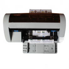 High-Precision Electric Paper Trimmer - Semi-Automatic Desktop Business Card Cutter, 90x54mm, AC 220V 50Hz, Model SSB 001