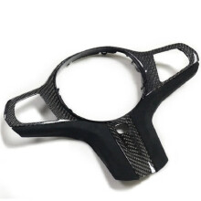 Premium Carbon Fiber Steering Wheel Cover for BMW 3 Series G20/G80/G82 (2020)