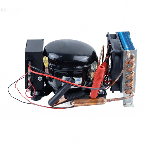 BD25HC Solar-Powered Car & Marine Refrigerator with DC Compressor - 12V/24V