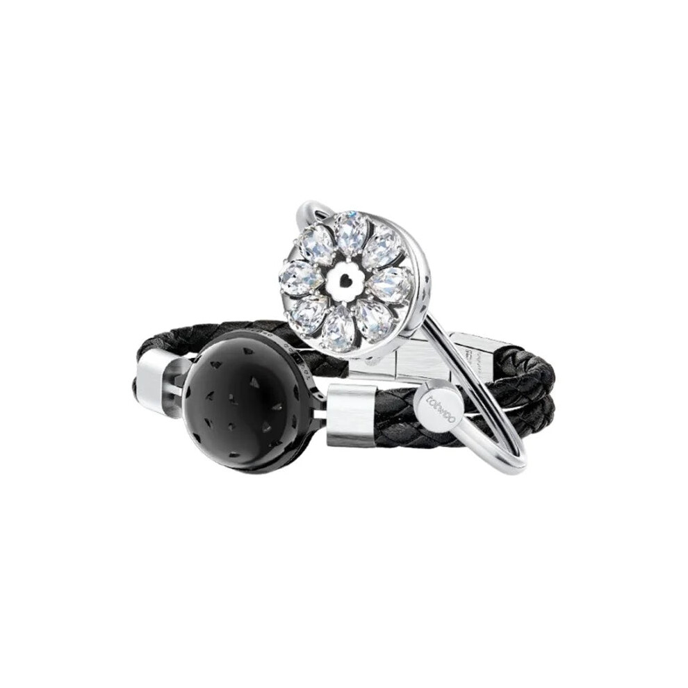 Totwoo Long Distance Touch Bracelets: Vibrating, Light-Up Smart Jewelry For Couples - 'We Bold, We Bloom' Collection 711181956528
