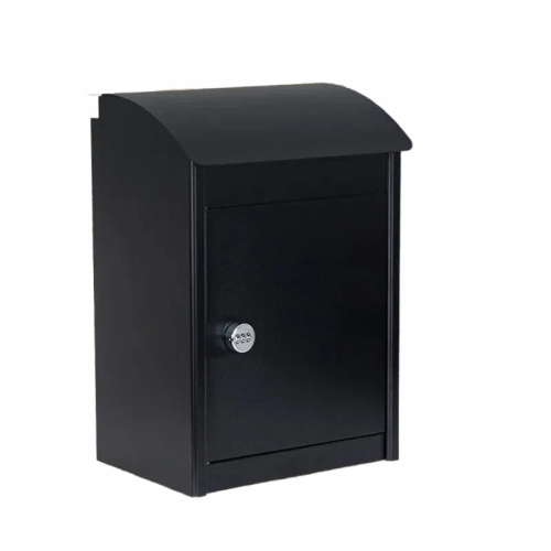 Secure Wall-Mounted Outdoor Parcel Box with Lockable Mail Storage