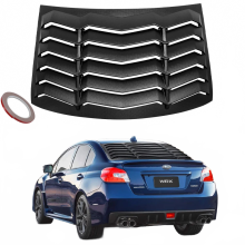 Achterruitlamellen en zonnescherm in GT Lambo-stijl voor Subaru WRX (2015-2021) en Impreza (2012-2016) - Duurzame ABS-voorruithoes