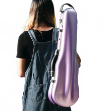 Christina Ultralight Adjustable Violin Case - Stylish Composite Design for 4/4 & 3/4 Sizes, Multicolor Options