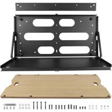 Foldable Tailgate Table for 2007-2022 Jeep Wrangler JK JKU JL JLU Unlimited Sports, Freedom, Sahara, Rubicon Models