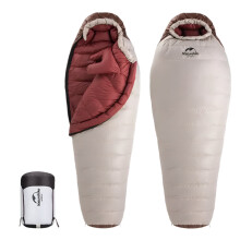 Snowbird 20D Ultralight Duck Down Mummy Sleeping Bag - Portable Naturehike Winter Sleeping Bag for Hiking & Outdoor Camping