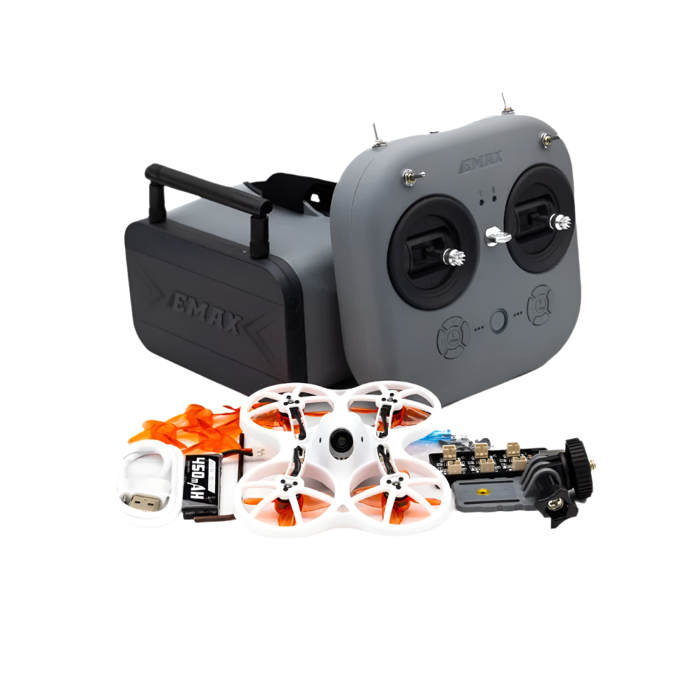 Emax Ez Pilot Pro Rtf Kit: Beginner-Friendly Fpv Racing Drone With Controller - Ready To Fly Quadcopter Set 7445023786778