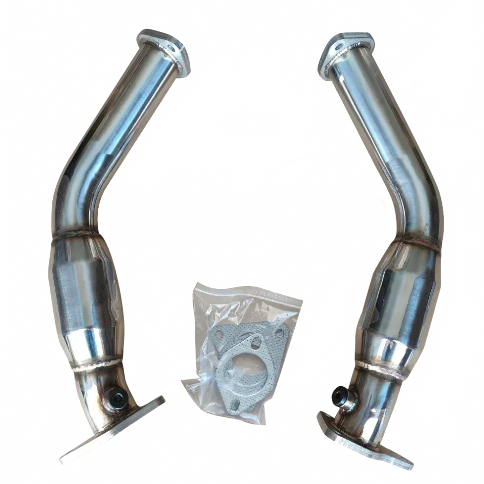 High Performance Exhaust Downpipe Kit For Infiniti Q50/Q60 3.0T (2016-2023) & Nissan Z 3.0Tt Vr30ddtt Awd/Rwd 7445008434496