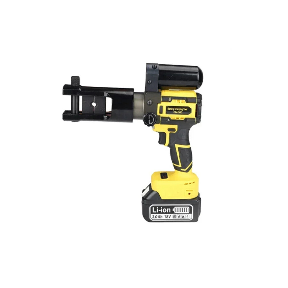 Cm 300 Rechargeable Electric Hydraulic Crimping Pliers - 18V 3.0Ah For Copper & Aluminum Terminals 7445027330373