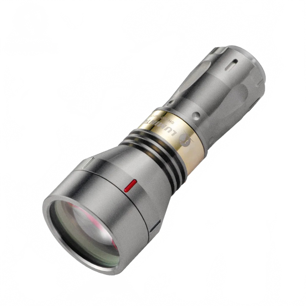 Lumintop Thor 2 Ti Sandblast Titanium Lep Flashlight - 1700M Long-Range, Compatible With 18350/18650 Batteries 705353351945