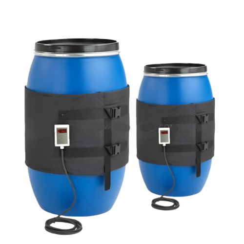 Efficient Half-Coverage Insulated Honey Drum Heating Blanket with 1-Year Warranty