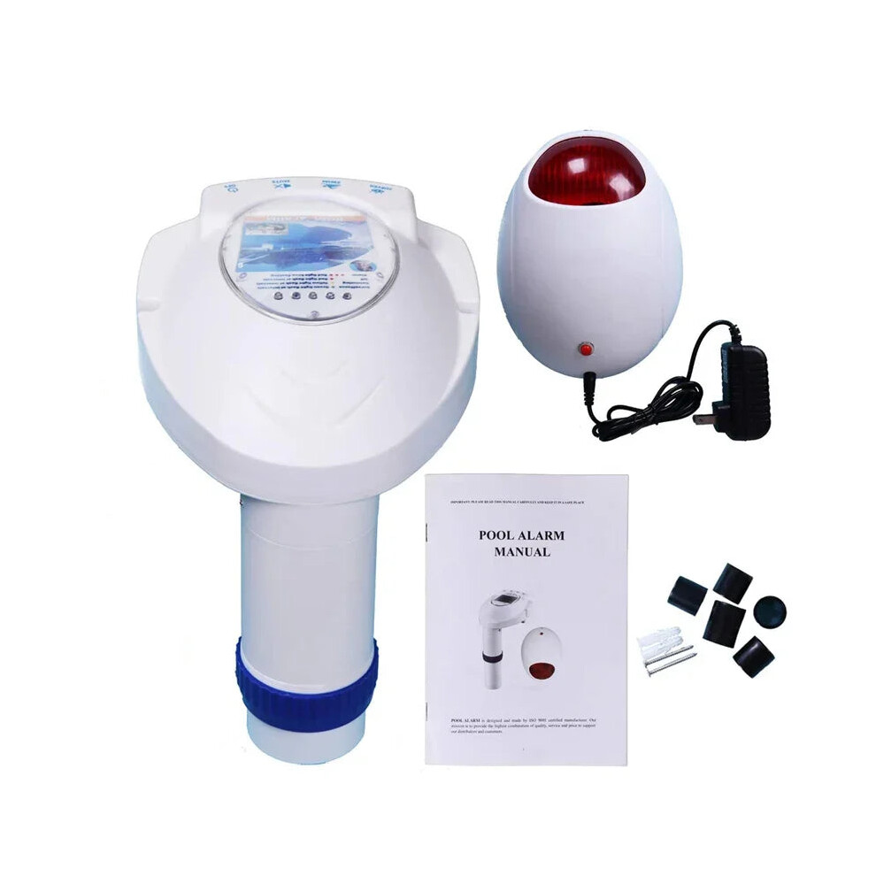 Ip67 Infrared Solar-Powered Swimming Pool Safety Alarm System 7445021185115