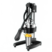 Heavy-Duty Commercial Manual Juicer for Fresh Orange & Pomegranate - Durable, Drop-Resistant Kitchen Tool with 400ml Cups Included