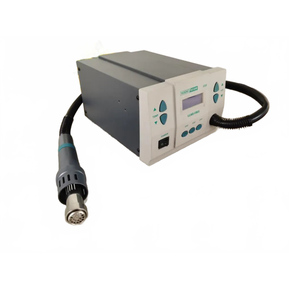 Yaogong 861Dw Touch Screen Lcd Hot Air Rework Station, 1000W 220V - I For Phone, Cpu, Pcb Soldering 744110850758