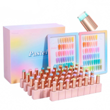 Eleanuos 15ml Gel Nagellak Set - Professionele Salon Acryl Macaron Kleuren met UV/LED Gel Lamp Compatibiliteit