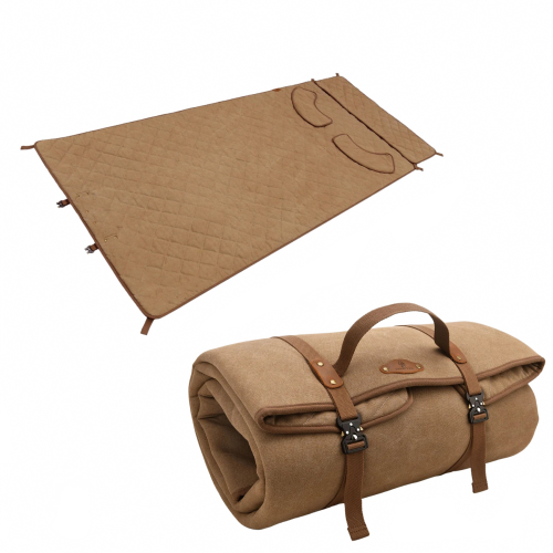 Extra Large 91x41 Canvas Shooting Mat - Foldable Prone Training Mat for Range and Hunting