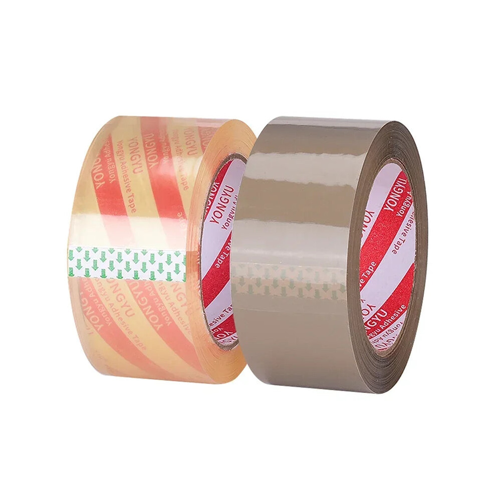60 Rolls Clear Quiet Heavy Duty Packing Tape - No Noise, I For Shipping, Moving, And Sealing (100M X 45Mm/48Mm/50Mm) 313106483456