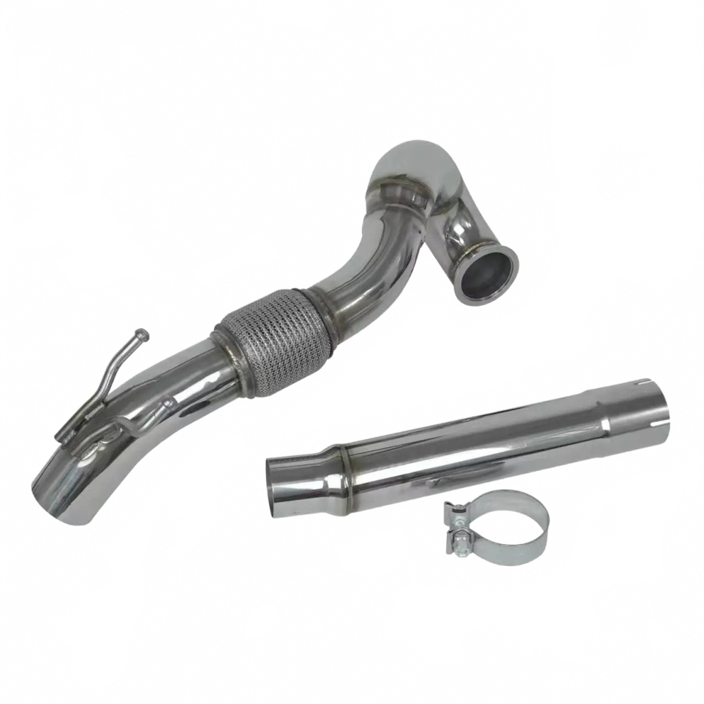 Stainless Steel Downpipe For Volkswagen Mk7/Mk8 Gti, Audi A3, And Seat Leon - Compatible With Ea888 Gen3 Engine 313110569573