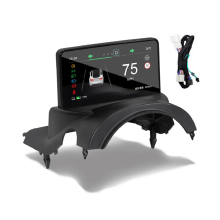 Tesla Model 3 & Y 16-Inch HUD IPS Display with Turn Signal & Charging Indicators - LCD Speed Display