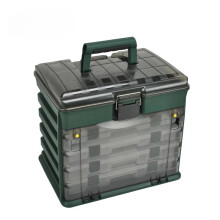 Versatile Waterproof Food-Grade Plastic Fishing Tackle & Lure Storage Box
