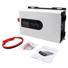 High-Power Pure Sine Wave Inverter: 12V/24V/48V DC to 220V AC Converter with LCD Display - 5000W to 10000W for Car and Solar Systems