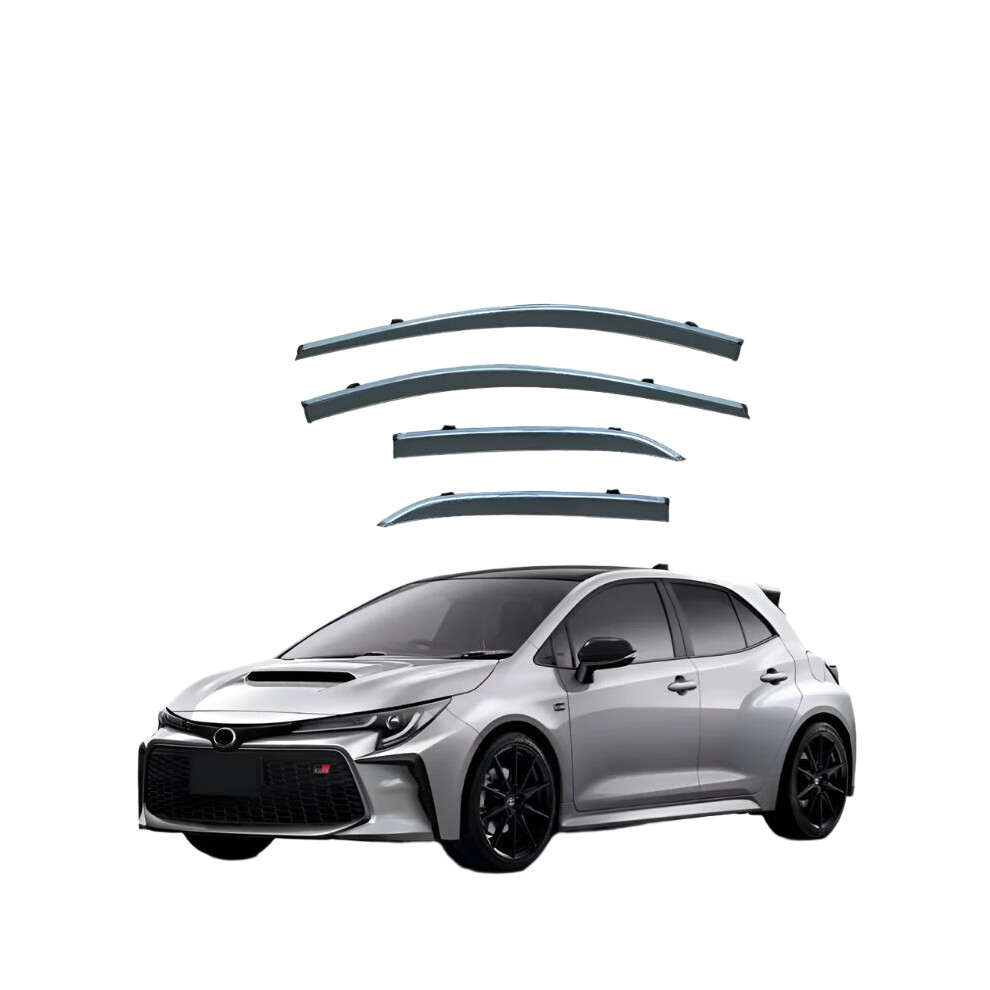 Corolla Sport Hatchback Side Window Visor Rain Guard & Weather Shield (2019-2023) 711181249248