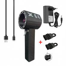 Mini Turbo Jet Fan with Brushless Motor - 1000W Power, 135m/s Wind Speed, 1.4kg/s Thrust for Instantaneous Drying