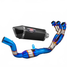 Yoshimura R77 Komplettauspuffanlage aus Edelstahl für Yamaha MT09, MT09SP, FZ09, XSR900 (2021-2023)