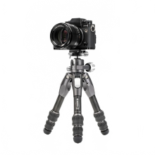 Benro TR227CK Carbon Fiber Tortoise Tripod - 3-delige camerastatief, maximaal draagvermogen van 8 kg