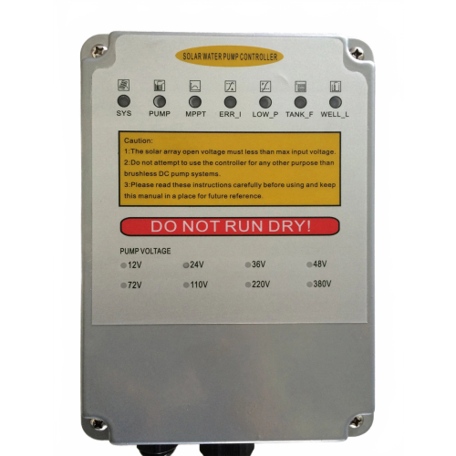High-Efficiency Solar Water Pump with MPPT Controller - , Compatible with DC 24V, 36V, 48V, 72V