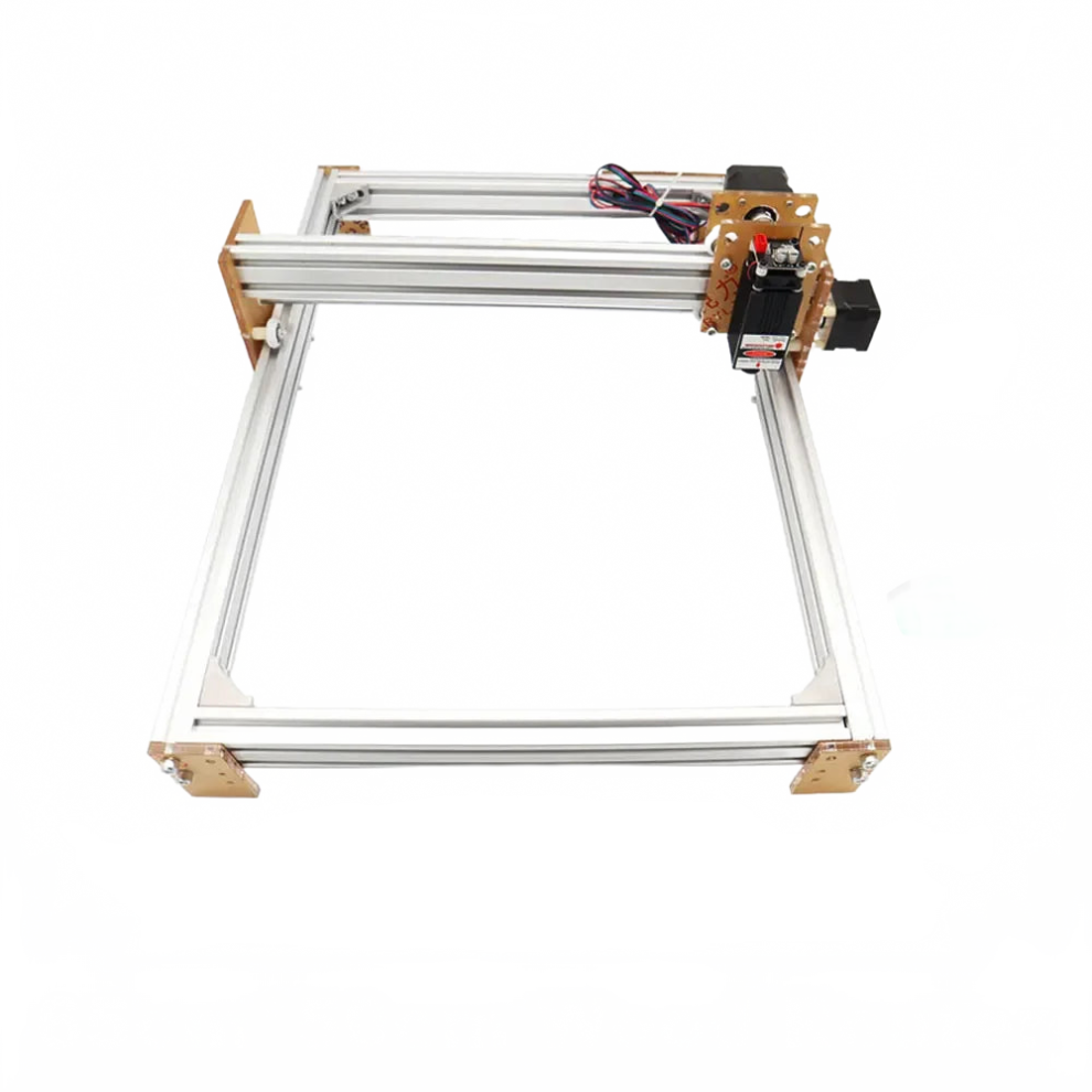 Precision Cnc 6550 2-Axis Engraving Machine - 65X50cm Work Area, Ttl Pwm Control, 20W Laser For Diy Leather, Acrylic, And Wood Cutting 705353867781