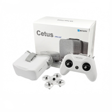 BETAFPV Cetus FPV Indoor Racing Drone Kit with LiteRadio 2 SE Transmitter & VR02 Goggles - RTF FrSky D8 Compatible