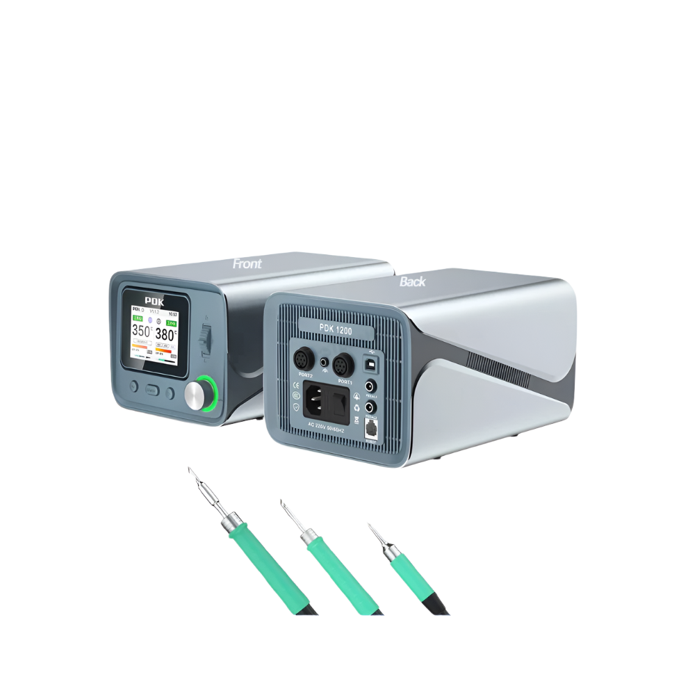 Pdk1200 Intelligent 300W Soldering Station With T115/T210/T245 Handles For Phone Repair & Bga Smd Rework 313087660600